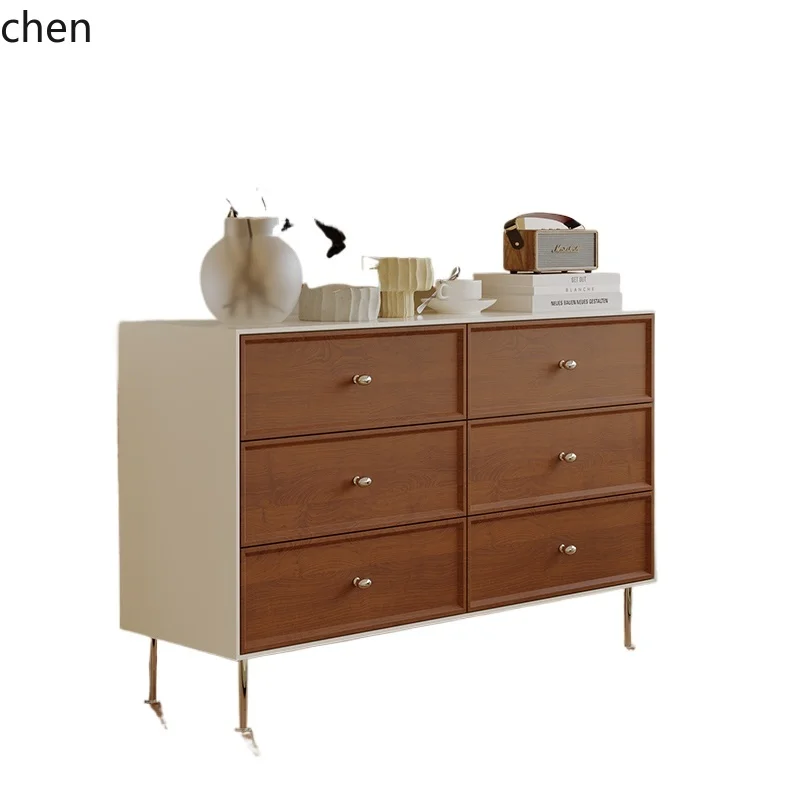 HTT антикварный стиль девять сундука входной шкаф ящик обеденный боковой