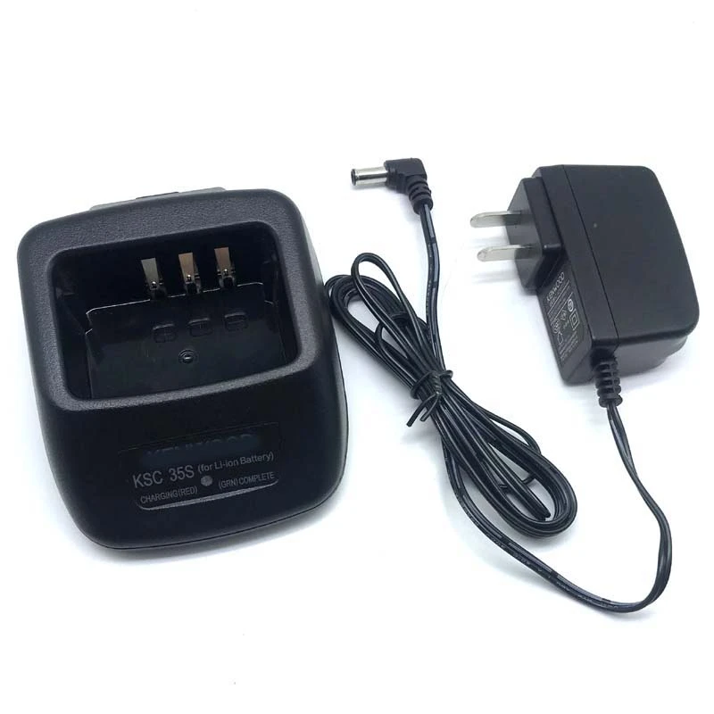 KSC-35S Fast Dock Battery Charger for KENWOOD TK-3000 TK3000 TK-2000 KNB-63L KNB-65L KNB-45L TK2400 TK3207 TK2207 TK-U100 Radio