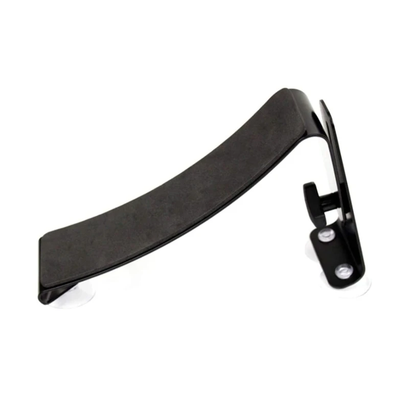 

Aluminum Classical Guitar Support with Soft Suction Cup Adjustable Guitar Rest Ergonomic Steamline Guitar Support Frame