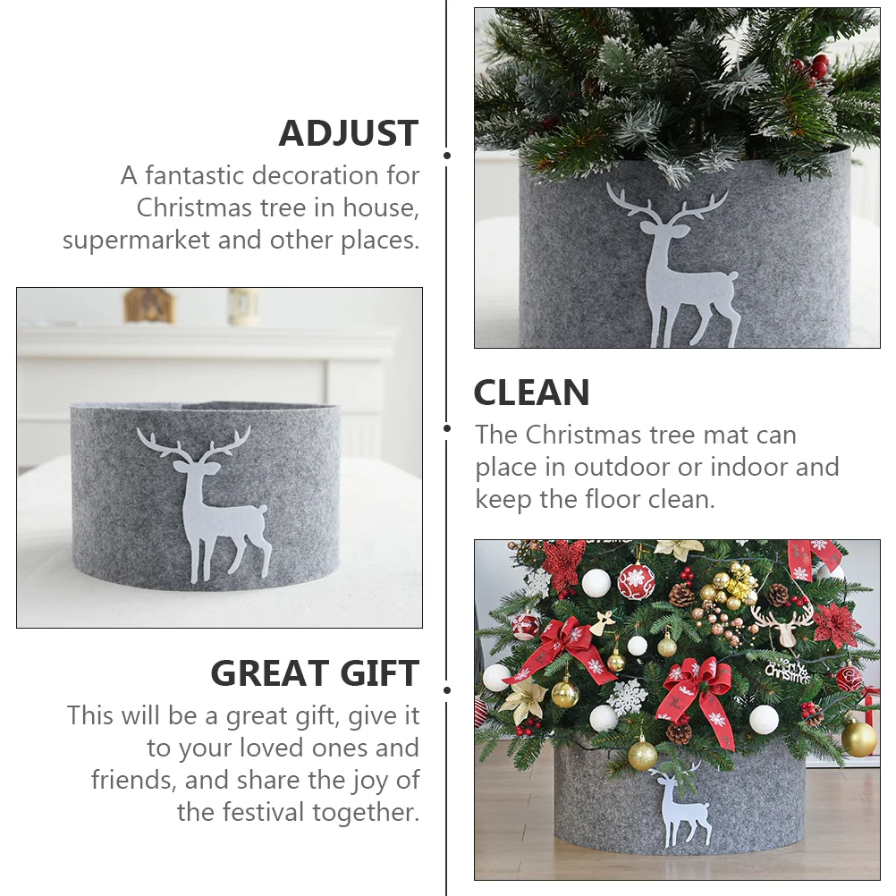 Юбка в виде рождественской елки с принтом фартук декор рождественский круглый