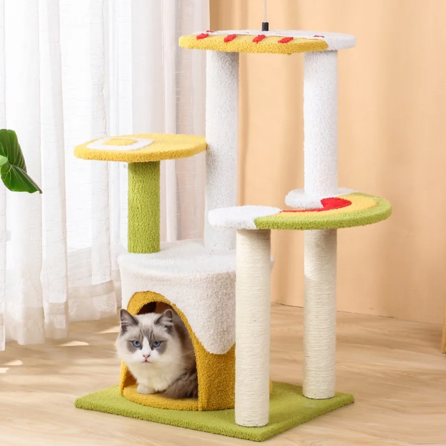 

Рамка С КАКТУСОМ для кошек, лестница, учебные пособия, большая уличная мебель для кошки, башня, симпатичные игрушки, домашняя мебель для домашних животных