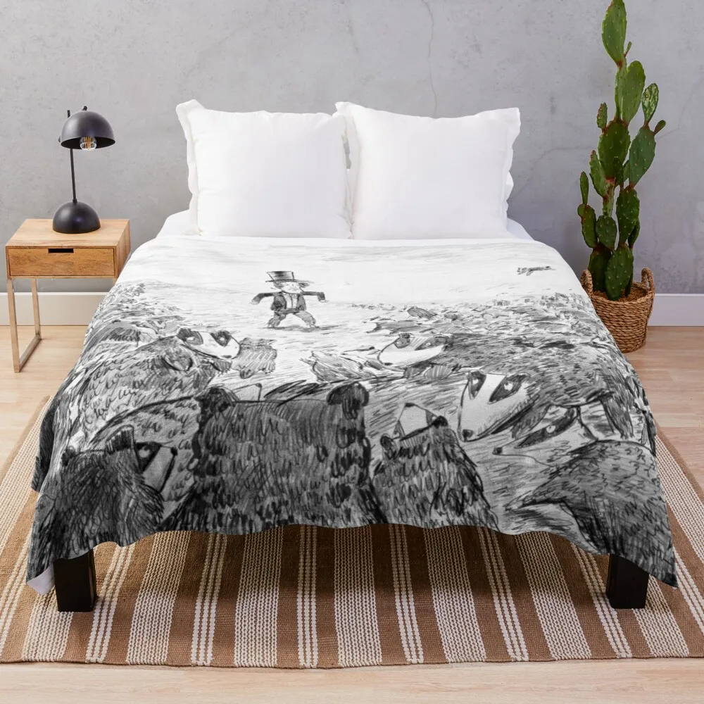 

Слишком много Барсуков. Дизайнерское одеяло s, тонкое одеяло s