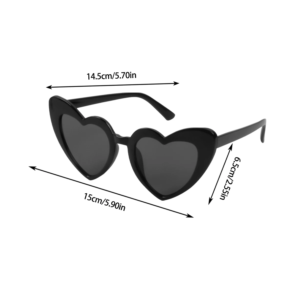 

Солнцезащитные очки WEIGAO в форме сердца