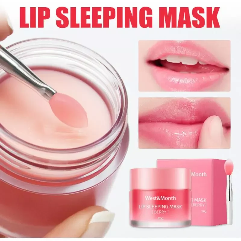 

Day And Night Nourishes Lip Balm Lip Sleep Mask Moisturizing Tender Lip Cream Nourishing Lips Care Balm Korea Cosmetic