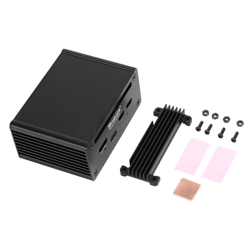

For Raspberry Pi Zero 2 W Case Heatsink Kit, Raspberry Pi Zero 2W / Zero W Gigabit Ethernet Expansion Board 3-Port USB