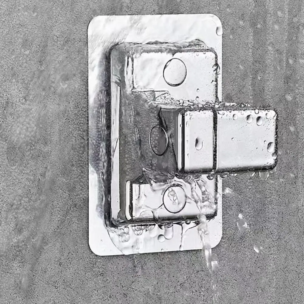 

Держатель для душевой лейки из АБС-пластика, настенный держатель для душа, самоклеящиеся ручные вращающиеся аксессуары, регулируемый кронштейн для ванной комнаты E1W0