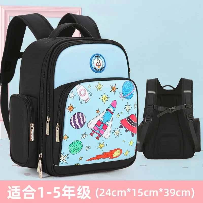Girls Unicorn Boys Dinosaur Cartoon Backpacks New Fashion High-capacity Children Students Rocket Spine Protecting Schoolbags Hot