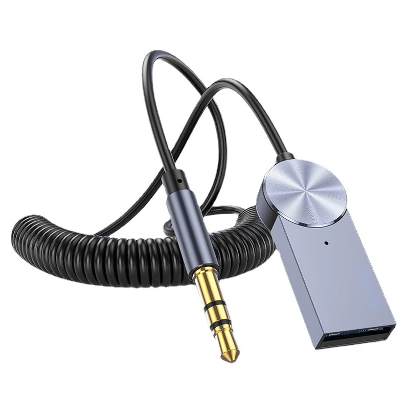 

Car Bluetooth Receiver AUX Car Bluetooth Audio Receiver USB Bluetooth Adapter 5.0 Support Call
