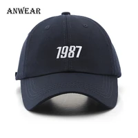 anwear 2022 new baseball cap for women and men summer fashion visors cap boys girls casual snapback hat 1987 hip hop hats