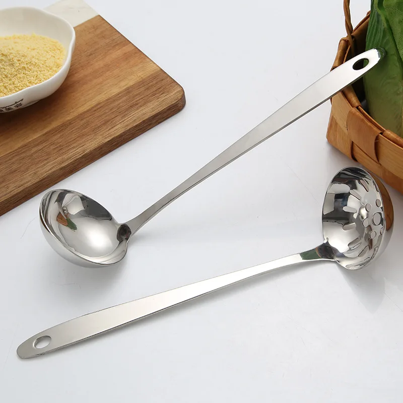 6 шт./набор ложка-Дуршлаг Из Нержавеющей Стали