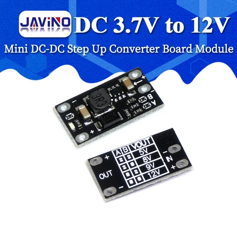 Liludin Boost Step Up Converter Board 3.7V to 12V