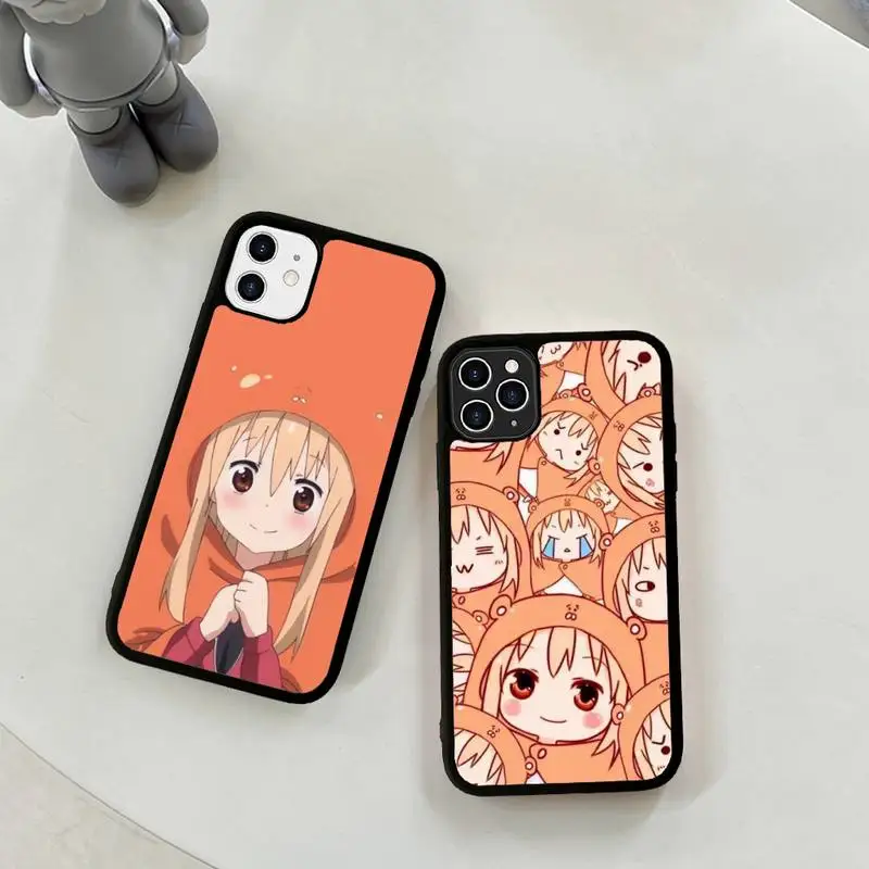 

Umaru chan Anime Doma Umaru Phone Case Silicone PC+TPU Case for iPhone 11 12 13 Pro Max 8 7 6 Plus X SE XR Hard Fundas