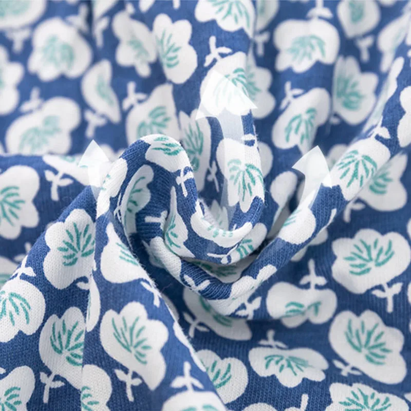 Детская хлопковая рубашка с коротким рукавом на возраст 0-7 лет