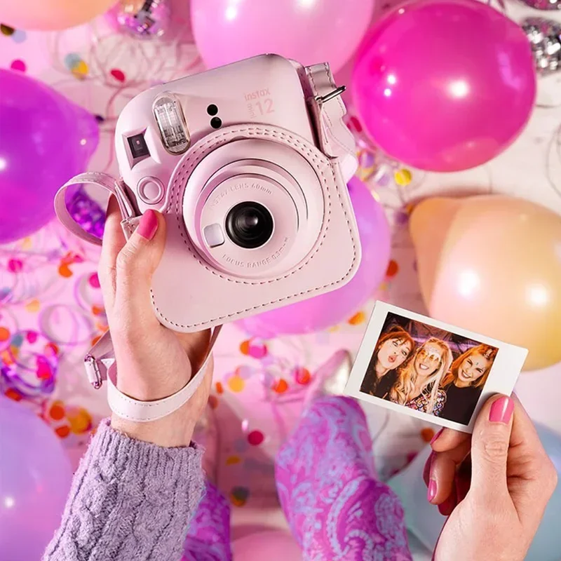 Фото Фотоаппарат моментальной печати Fujifilm Instax Mini 12 с автоэкспозицией, режимом крупного плана, коррекцией параллакса, пастельными оттенками, подарок №5