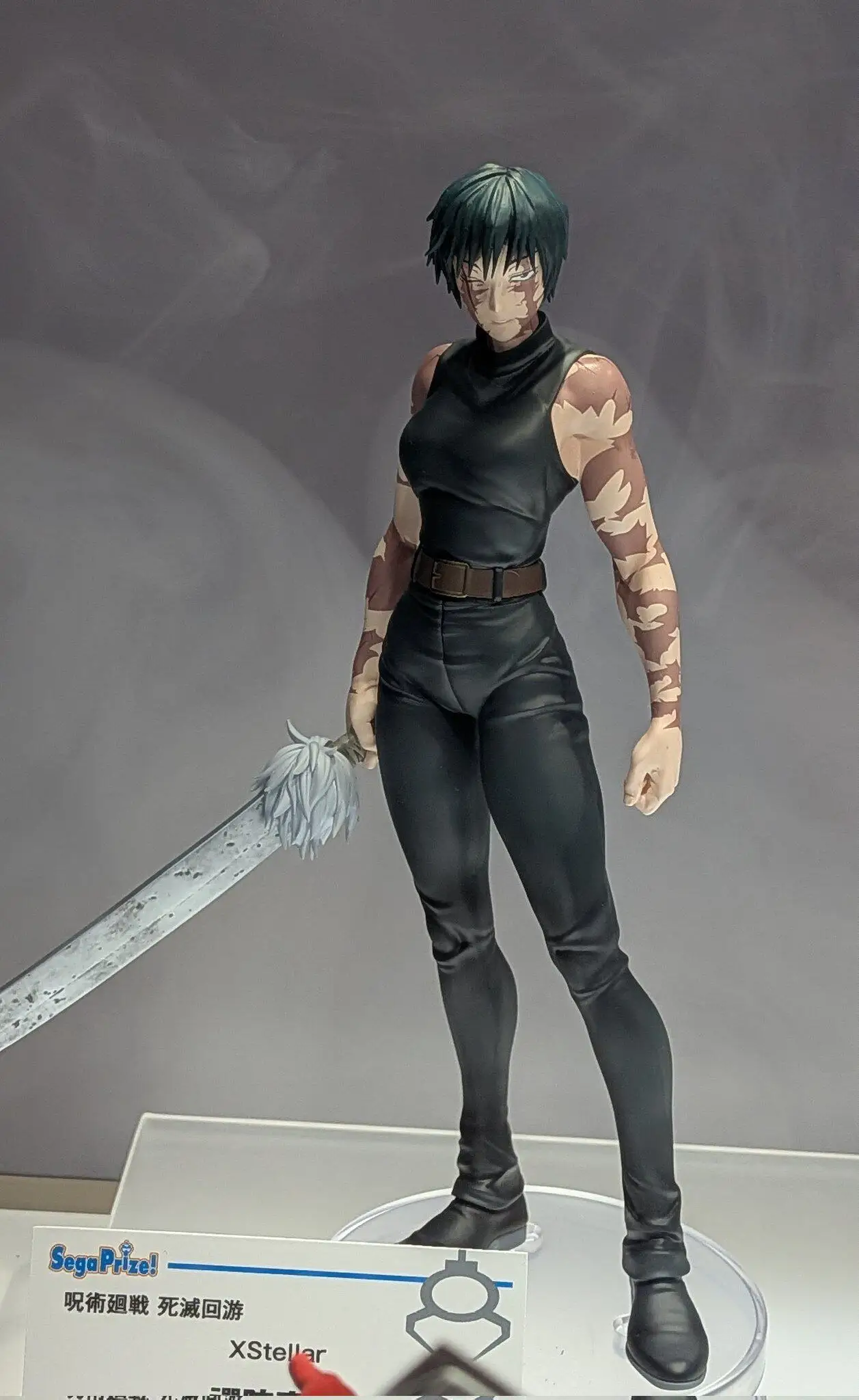 Фото Оригинальная фигурка SEGA Jujutsu Kaisen Anime Zenin Maki XStellar, коллекционная модель из ПВХ, игрушка-фигурка для декора №3