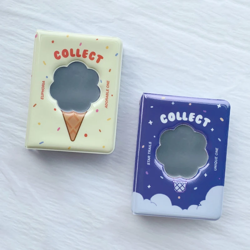 

Hollow Photo Album Korean Idol Pictures Storage Book Card Holder Sweet Star Photocard Mini Cards Collect Commemorative Book