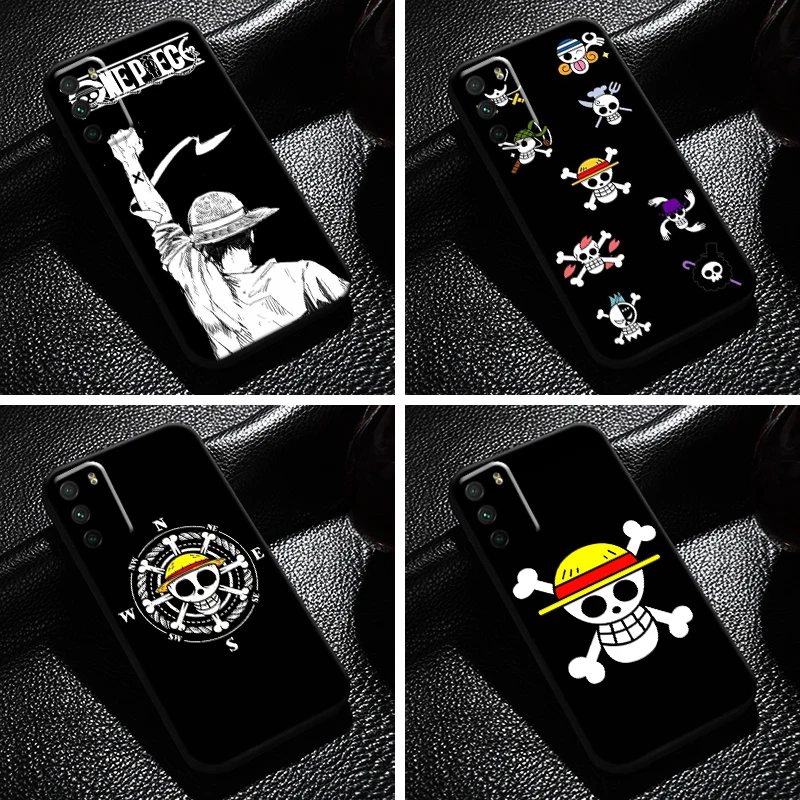 

One Piece Luffy Logo For Xiaomi Poco M3 M3 Pro 5G X3 PRO NFC X3 GT F3 GT Phone Case Back Funda Coque Carcasa Liquid Silicon