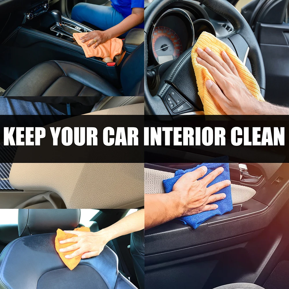 

100ml Car Plastic Restoration Interior Plastic Part Refurbish Agent Auto Maintenance Tool Dashboard Steering Wheel With Sponge
