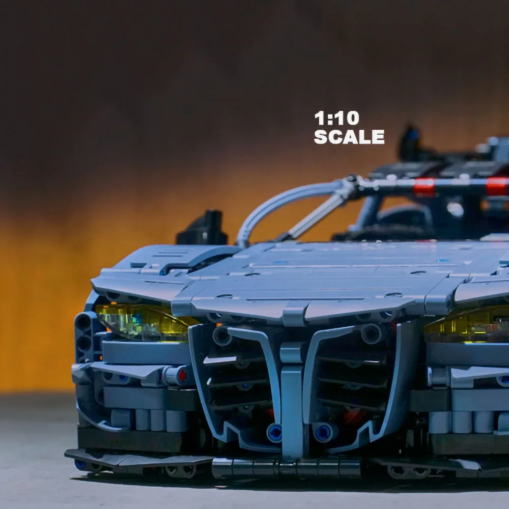 

Конструктор сборный в масштабе 1:10 серии M4, спортивный автомобиль с дистанционным управлением, классический набор, Модель дисплея для взрослых, подарок для детей