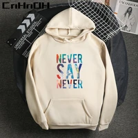 cnhnoh printed hooded sweater womens pullover long sleeve loose korean style lazy wind jacket top