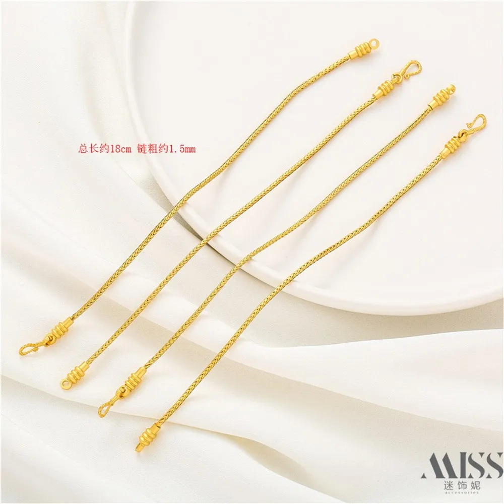 Универсальный браслет со змеиным плетением длина 18 см диаметром 1 5