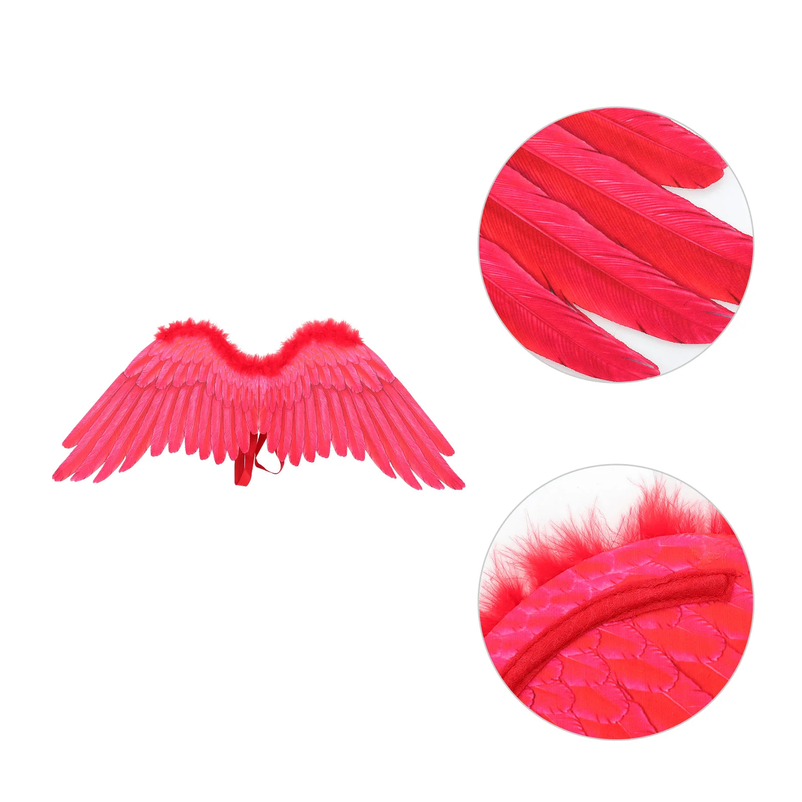3D Red Costume Fairy Christmas Party Favor for Kids