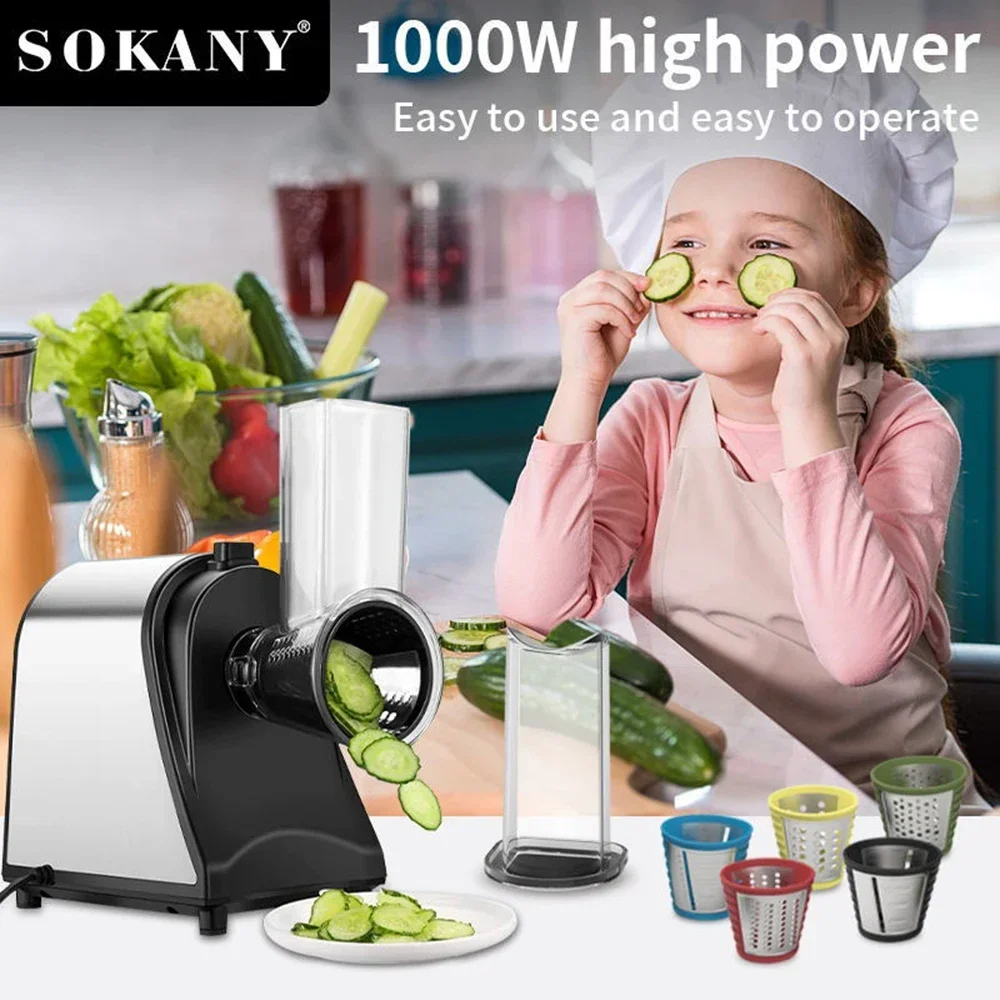 Портативный электрический миксер блендер измельчитель 6-в-1 бытовые коммерческие