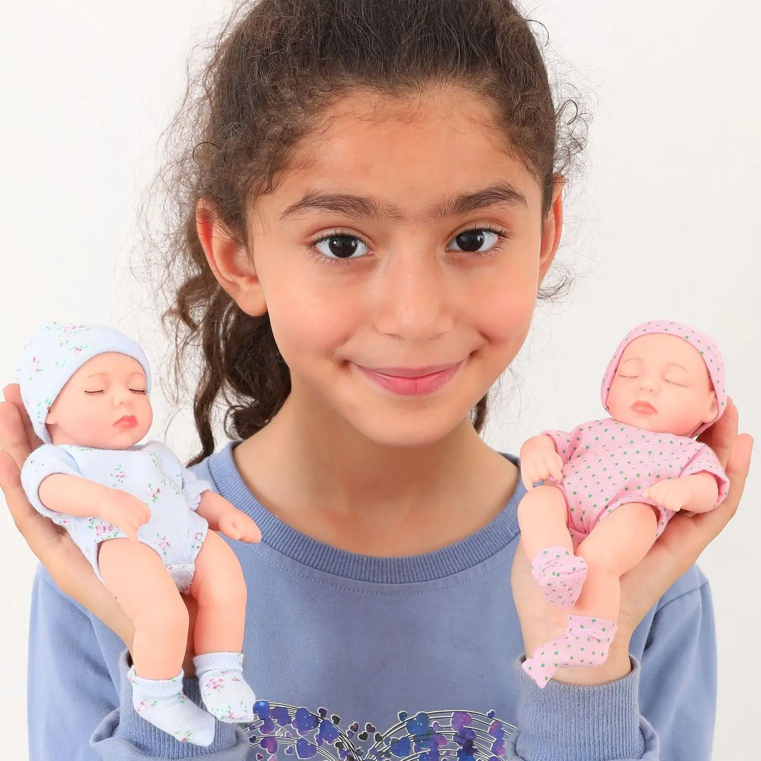 19 см мини детские куклы Reborn полностью Мягкие силиконовые реалистичные ручные