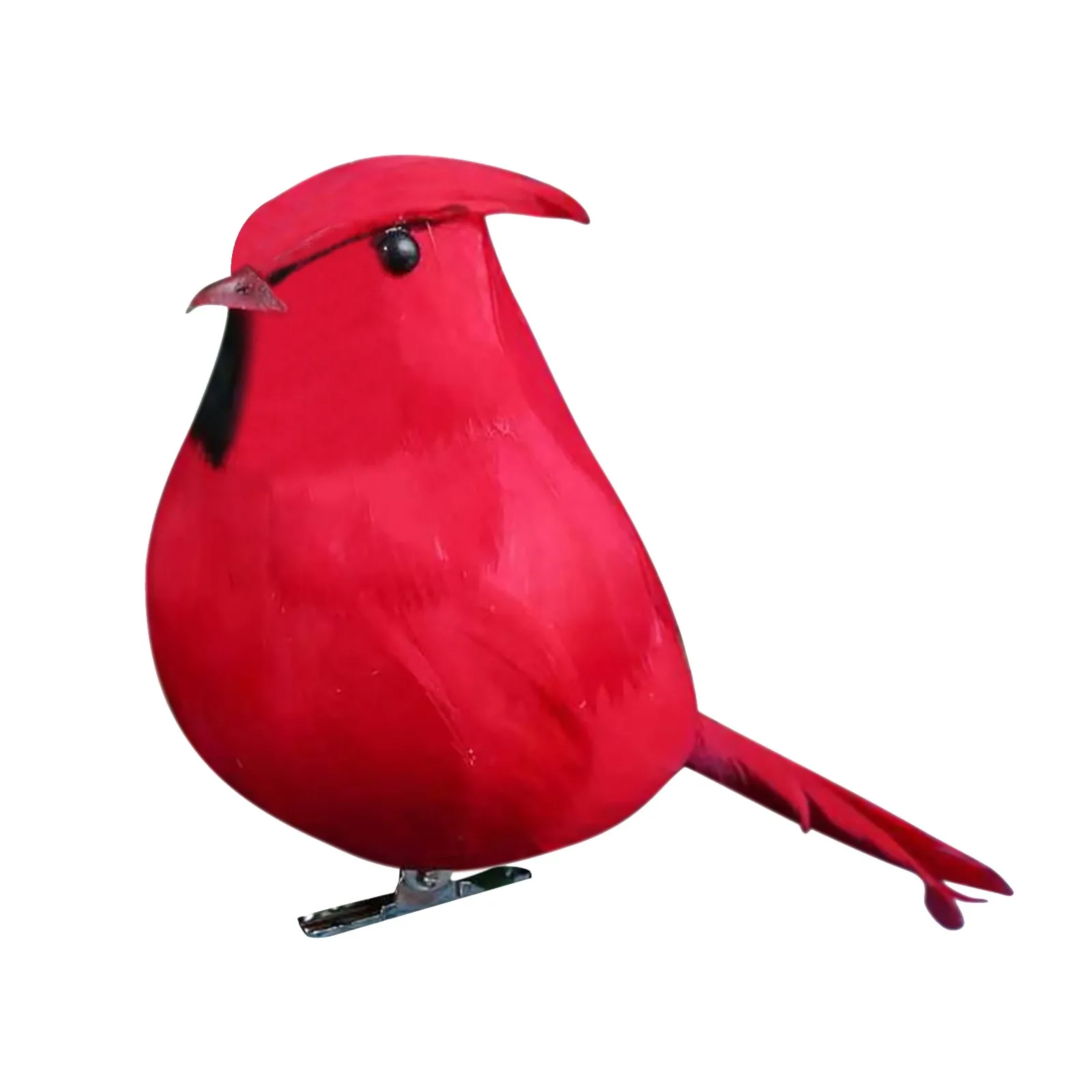 

Bird Decoration Feathers Bird Simulation Creative Gardening Garden Decoration Bird Home Red Antibody Toy Cute Toy Basket