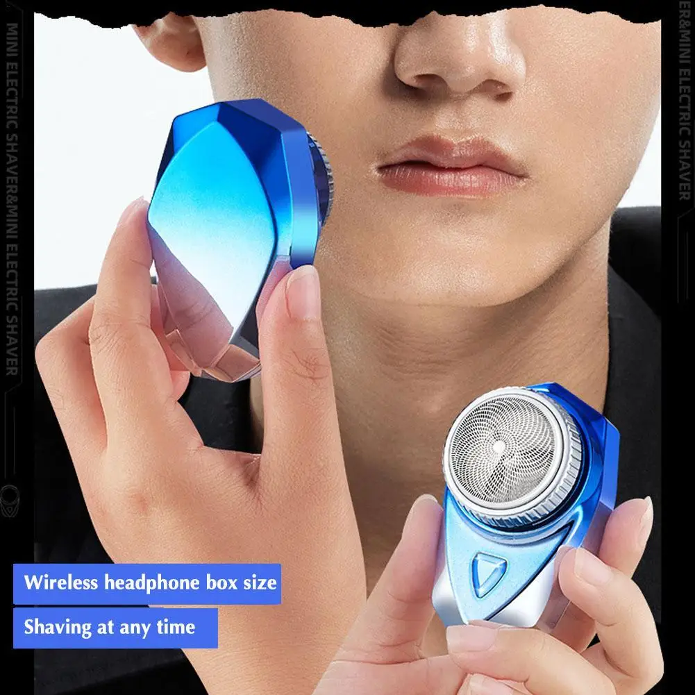 

New Electric Shaver Compact And Portable Men's Shaver Mini Travel Carrying USB Charging Digital Power Display