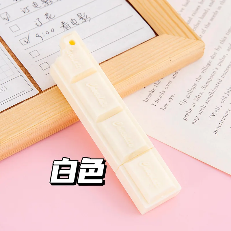 

1 шт. кавайная гелевая ручка в форме шоколада 0,5 мм с черными чернилами, ручка для письма для школы и офиса, канцелярские принадлежности для детей, подарок