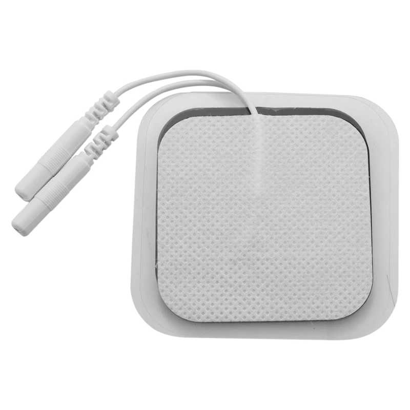 

20Pcs Electrode Pads For Tens Digital Therapy Machine Self Adhesive Reusable With 2Mm Plug For Tens 3000,Ems Digital Therapy Mac