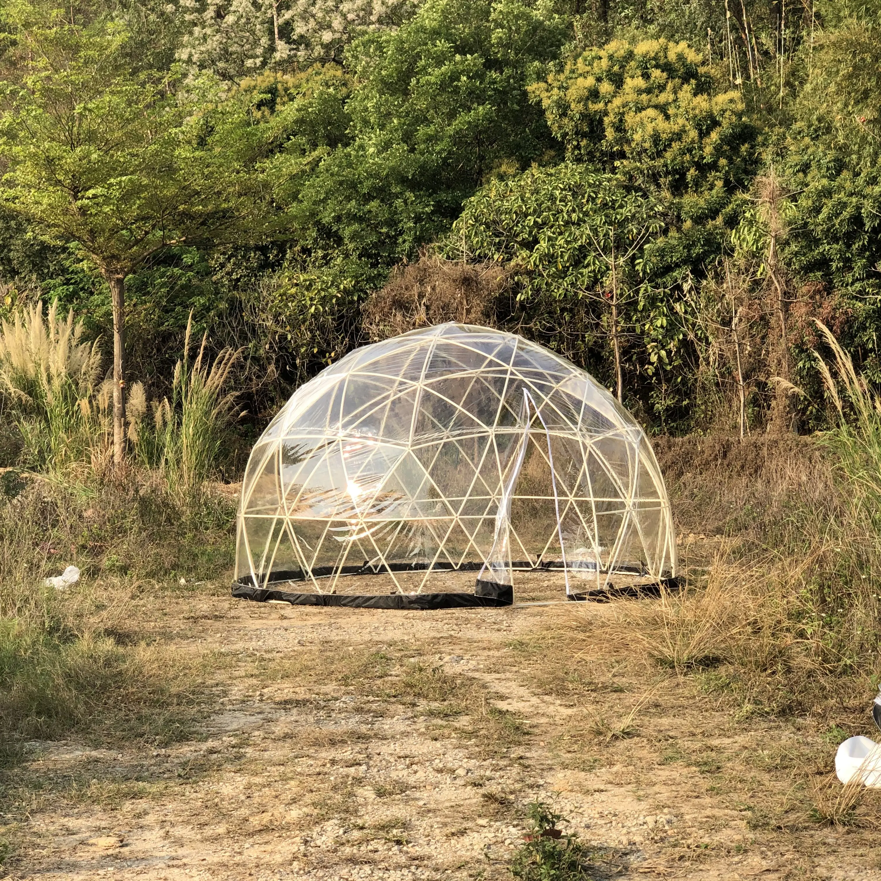 Зимняя и летняя 3 6 м термополиуретановая крышка HDPE наружная Пластиковая