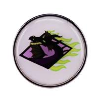 black dragon fantasy movie jewelry gift pin wrap garfashionable creative cartoon brooch lovely enamel badge clothing accessories