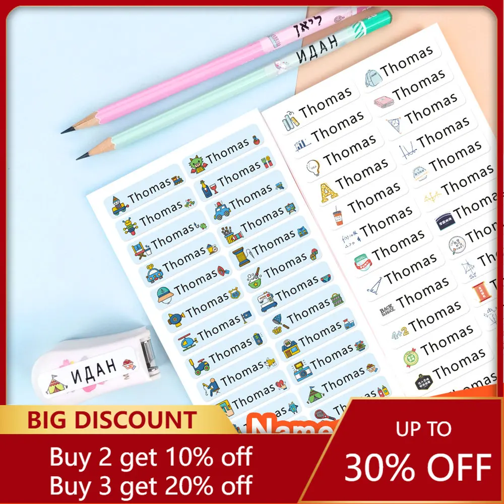 Stickers For Children Students School Stationery Tag