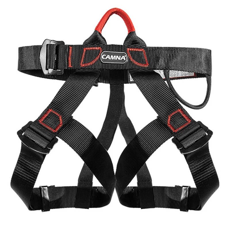 

Camping Safety Belt 25KN Outdoor Rock Climbing Outdoor Expand Training Half Body Harness Protective Supplies Survival Equipment