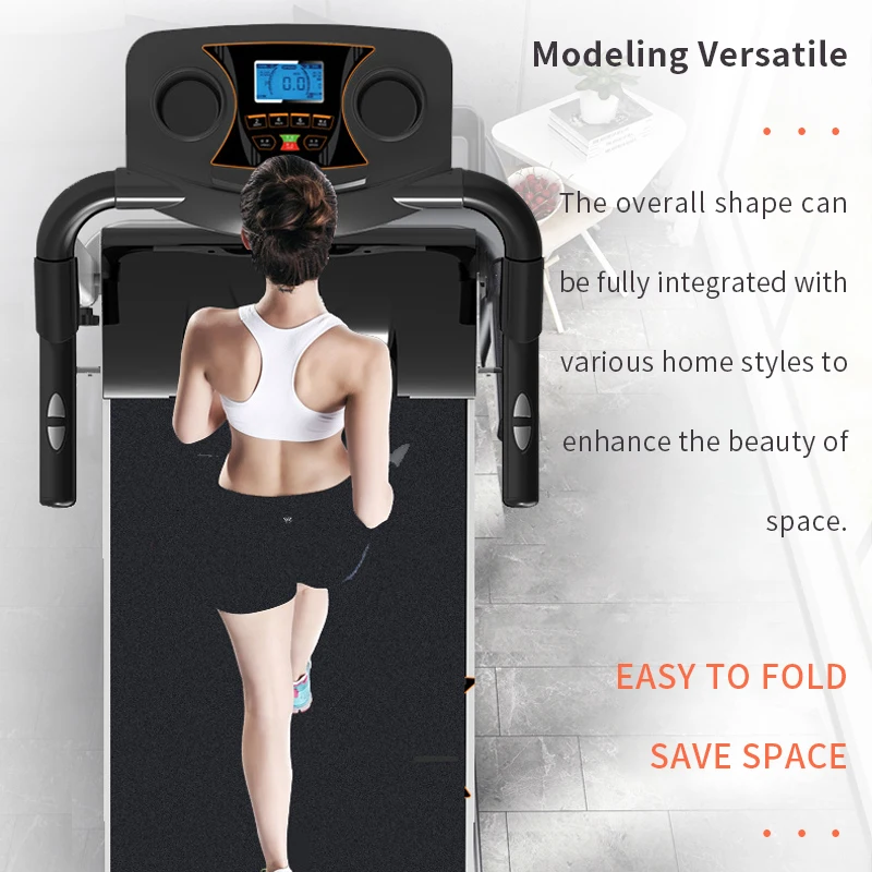 Оборудование для тренажерного зала беговая дорожка электрическая складная