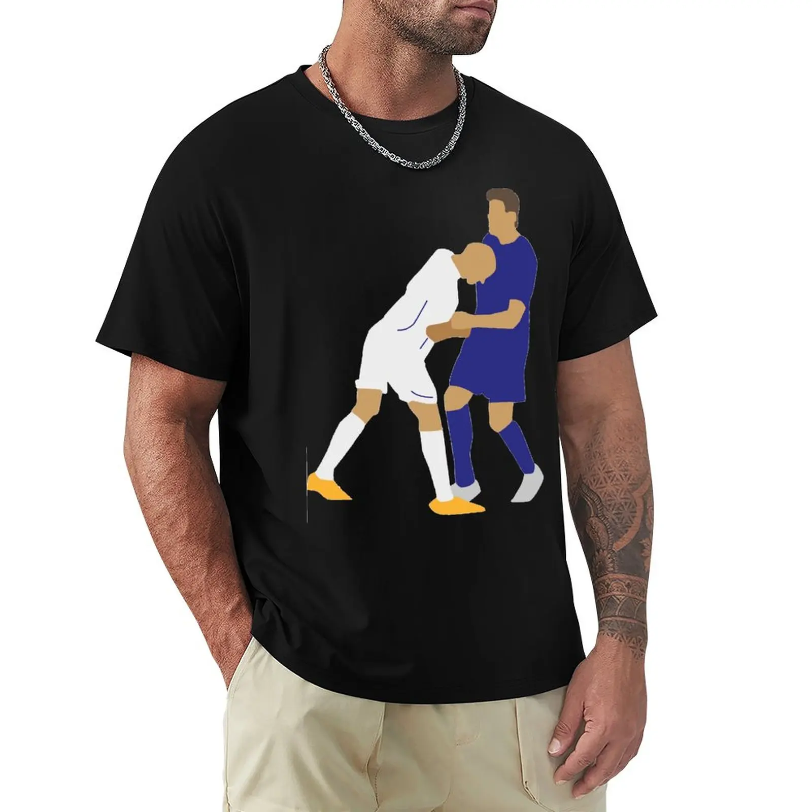 

Kemp France 3 Zinedines And Zidanes Football Player Movement Creative High Grade Top Tee Travel Eur Size