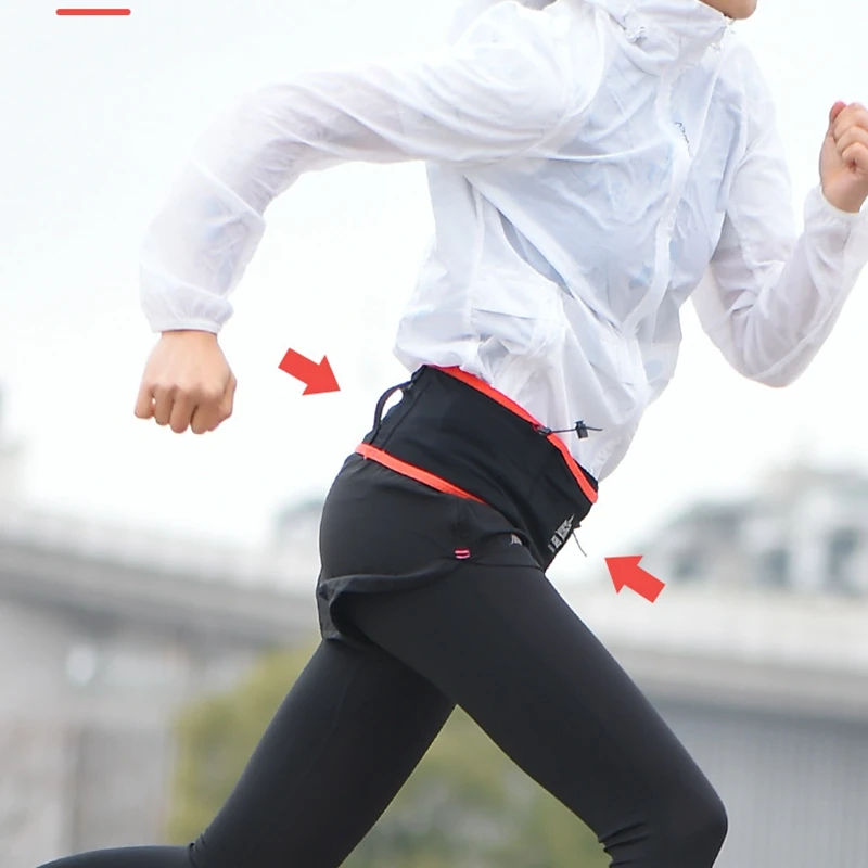 Aonijie Waist Bag With Free Water Soft Flask Outdoor Waist Belt Portable Ultralight For Trailing Running Camping Hiking W938S