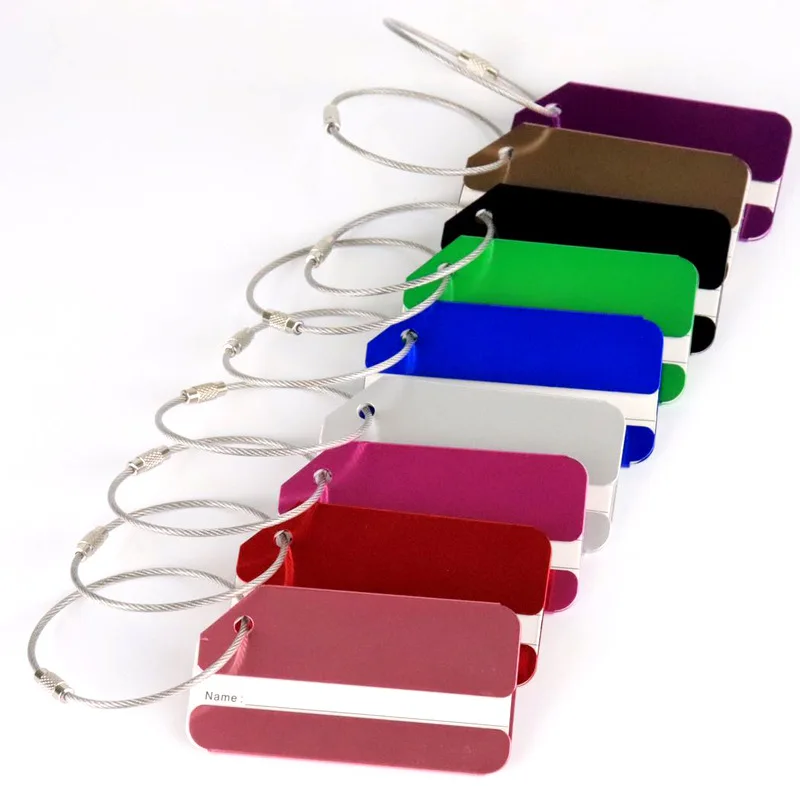 

Travel Card Baggage Tag Suitcase Label Luggage Tags Name Address ID Baggage Tag Convenient Durability Multifunction Portable
