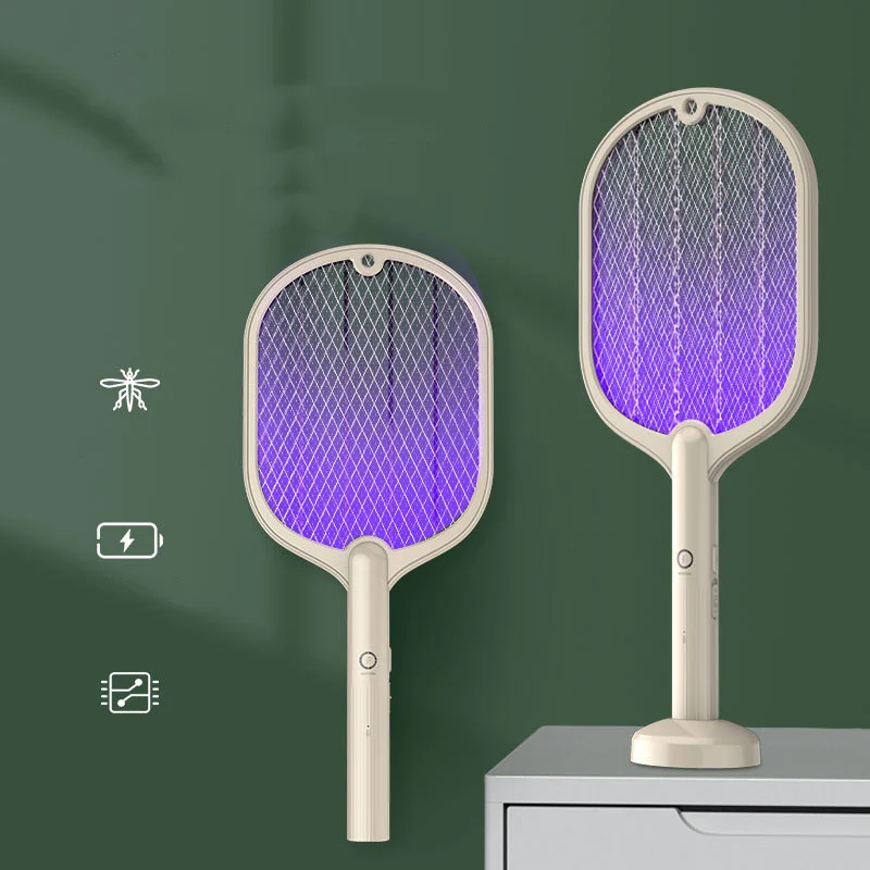 

Электрическая ловушка для насекомых, USB перезаряжаемая летняя мухобойка для уничтожения насекомых, ловушка для насекомых