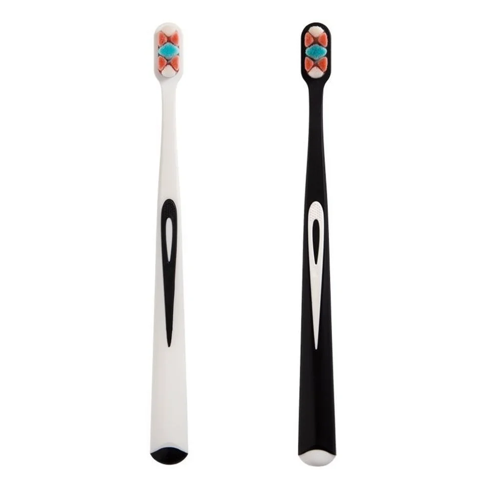 10,000 Hairs toothbrush Upgrade Fancy Three-color Adult Soft Hair Independent Packaging,teeth whitening