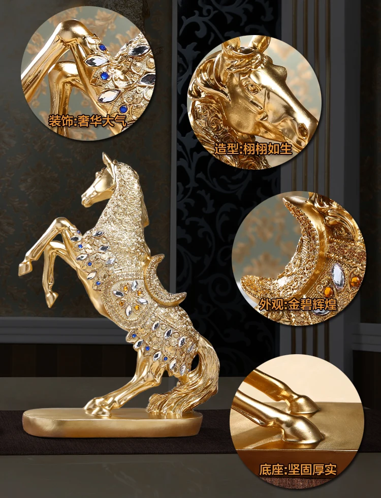 37 см БОЛЬШОЙ-ТОП бизнес-офис эффективный FENG SHUI талисман денежный рисунок ЗОЛОТОЕ