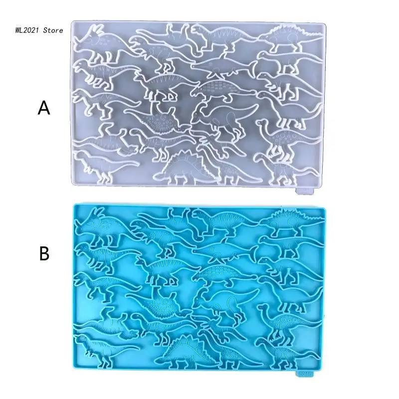 

Брелок для ключей динозавры набор форм с отверстиями, подвески «сделай сам» для изготовления ожерелья
