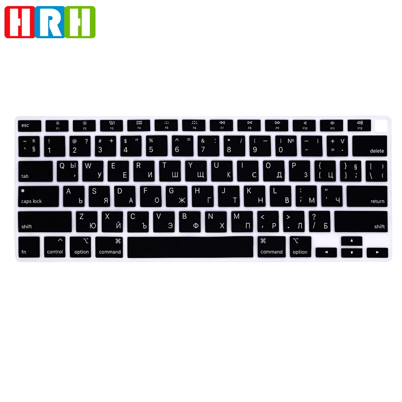 

HRH Bulgaria Language Silicone Keyboard Skin Cover Protector for MacBook Newest Air 13 Touch ID A2179 M1 A2337 (2020 Release)