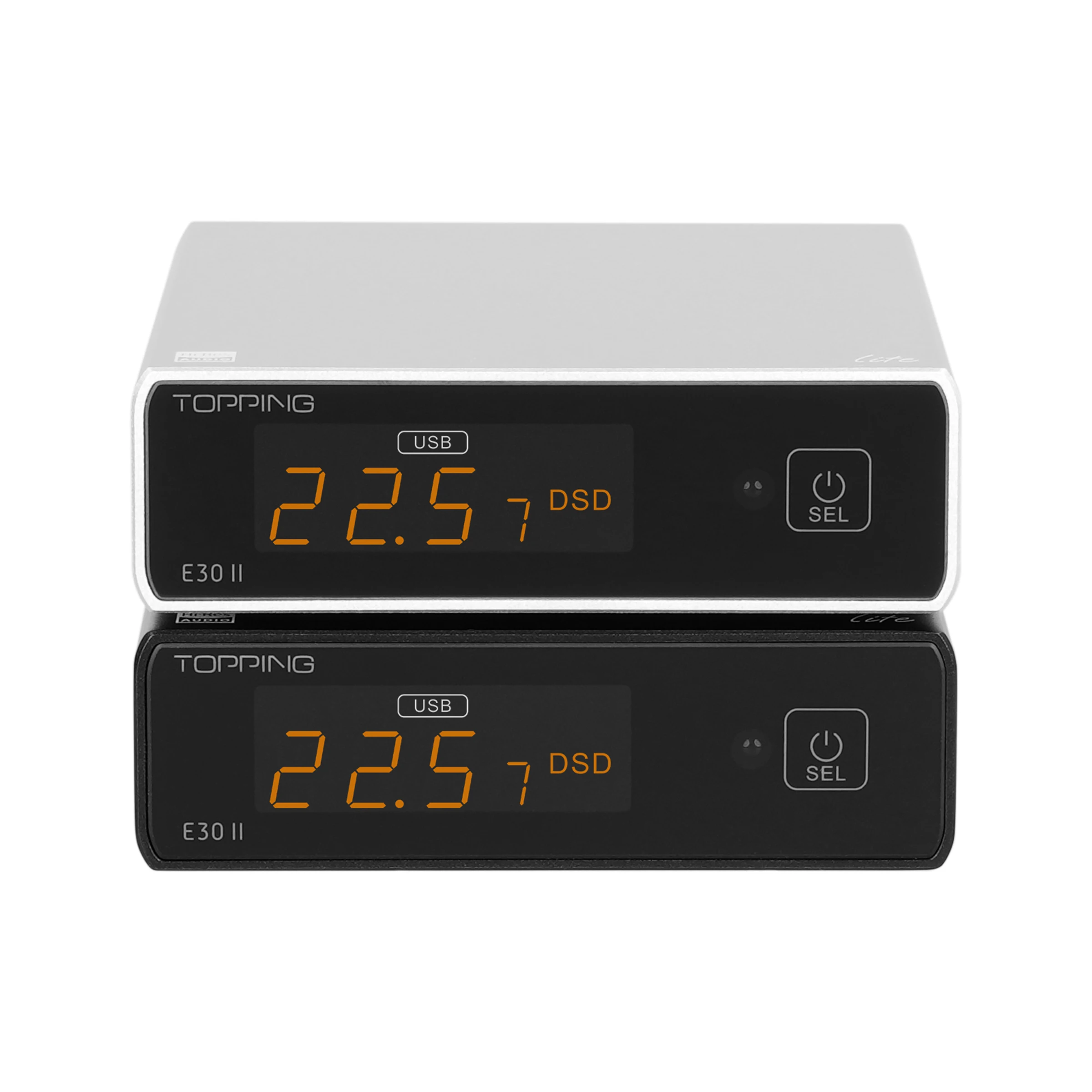 Фото Предварительный заказ TOPPING E30 II lite-декодер AK4493S ЦАП USB Hi-Res Audio XU208 DSD512 Сенсорное управление с дистанционным управлением предусилитель ЦАП №4