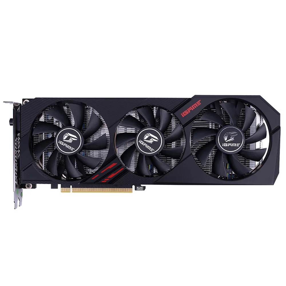 

Colorful Graphics Card with Three Fans iGame GeForce GTX 1660 Ultra 6G Gaming Video Graphics Card for PC