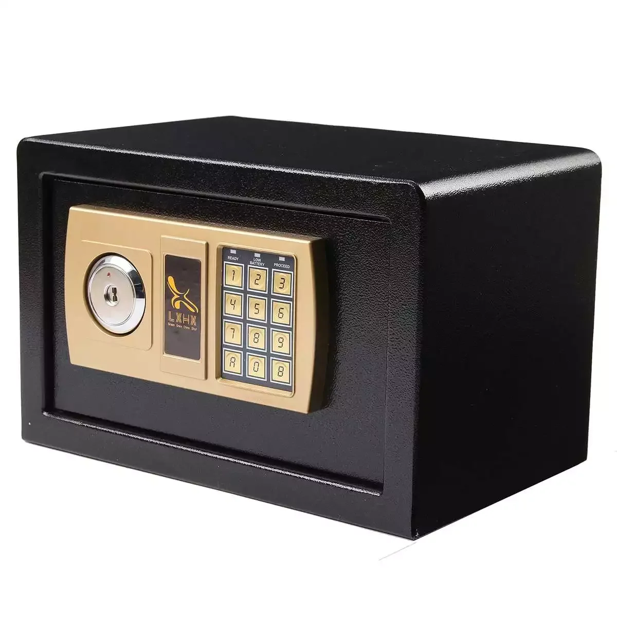 

Home Stock Safe Cabinet Security Box Electronic Digital Lock Box with Keypad Indicator Fireproof Waterproof Digital Security Box