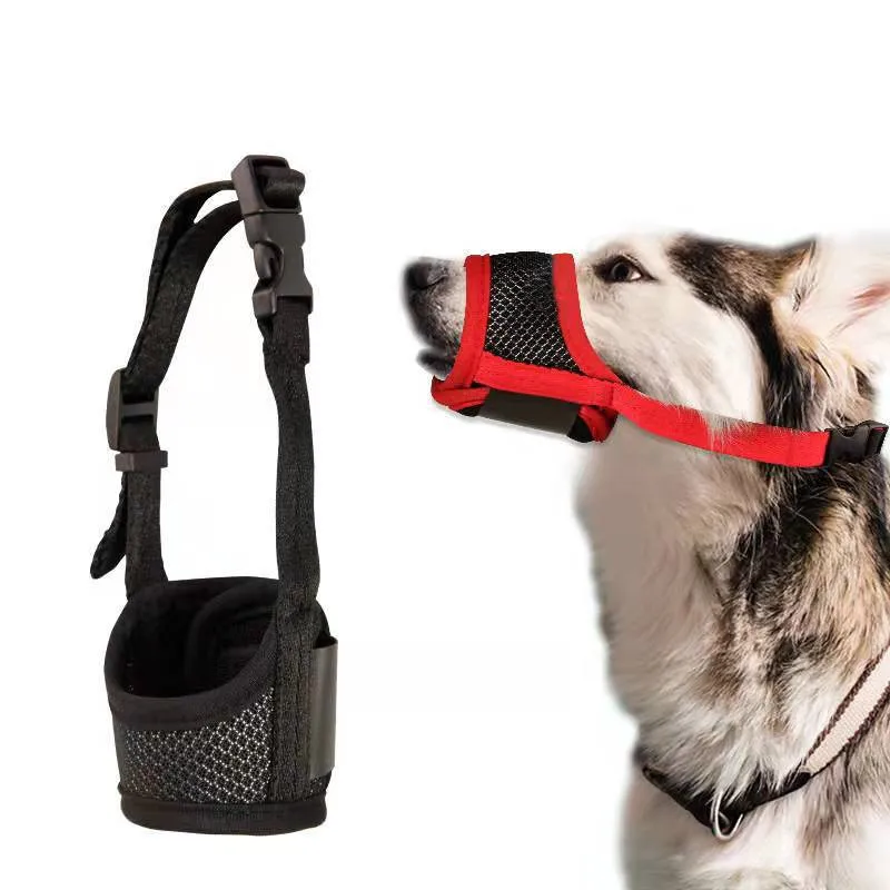 

Breathable Dog Muzzle Adjustable Anti-dropping Dog Mouth Cover Collar Anti Barking Pet Mouth Muzzles for Dogs Pet Accessories