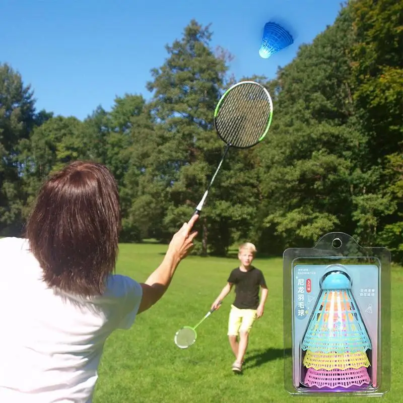 Светодиодное освещение для бадминтона темная ночь красочная светодиодная